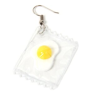 Sunny-Side-Up Egg Earring