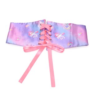 The Tale of Creation Patterned Waist Belt