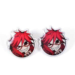 Black Butler Sd Grell Earrings