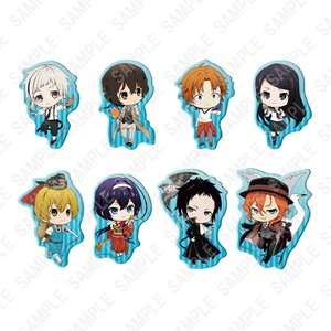 Bungo Stray Dogs Natsu no Tori Clear Clip Badge Collection Box Set