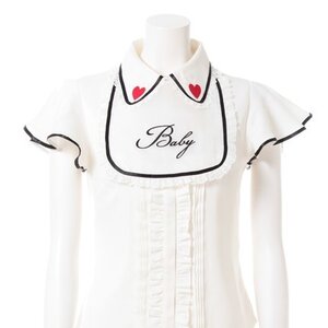 Swankiss Baby Lolita Blouse White