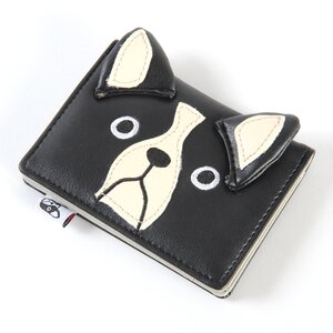 FLAPPER Buburin Face Pass Case Black