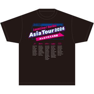 Love Live! Series Asia Tour 2024 Our Story, Our Dreams in Yokohama T-shirt S [Pre-order]