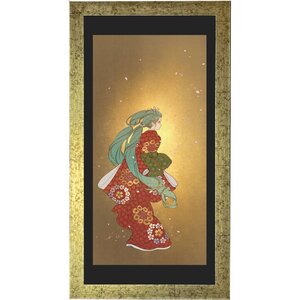 Beauty Looking Back Miku Reproduction Print