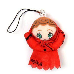 Rebuild of Evangelion Asuka Mini Strap Puppet