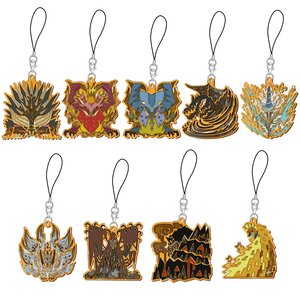 Monster Hunter: World Monster Icon Stained Strap Collection Rekisenou Box Set