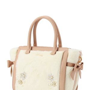 LIZ LISA Snowflake Tote Pink