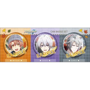 IDOLiSH 7 Mitsuki & Sogo & Gaku Pin Badge Set