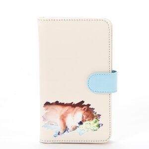 Japanese Shiba Maru Always Together Smartphone Case Sleeping Soundly
