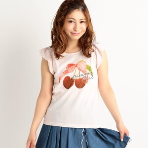 LIZ LISA Cherry T-Shirt Pink