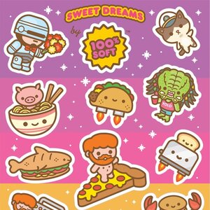 Sweet Dreams Sticker Sheet