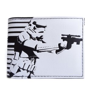 Star Wars Storm Trooper White Bi-Fold Wallet