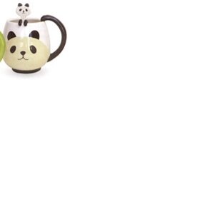concombre Manmaru Mug & Spoon Set Panda