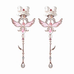 MAYLA Puella Magi Madoka Magica Iconic Ear Object Ultimate Madoka Earrings