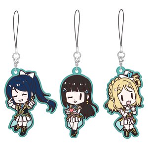 Love Live! Sunshine!! Aqours 6th LoveLive! ～KU-RU-KU-RU Rock 'n' Roll TOUR～＜WINDY STAGE＞ Rubber Keychain Set Third-Year Students
