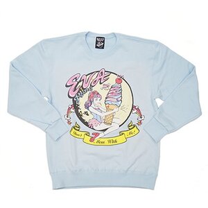 eva cheung x galaxxxy Sweat Shirt Sax XL