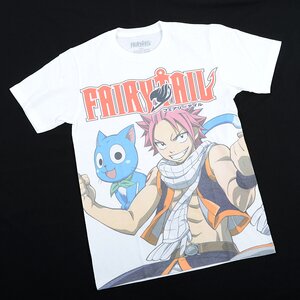 FAIRY TAIL - NATSU AND HAPPY MEN'S T-SHIRT Small