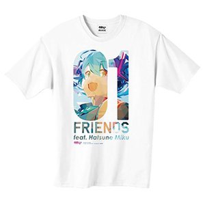 Bighead 01 Friends feat. Hatsune Miku T-shirt Ladies' M
