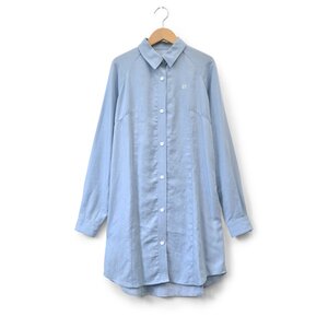 Hatsune Miku Denim Shirt Dress Light Blue