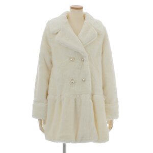 LIZ LISA Sailor Fur Coat White