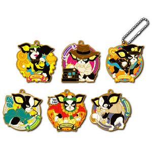 JoJo's Bizarre Adventure Iggy's Cosplay Rubber Mascot Gold Ver. Box Set