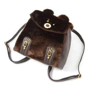 FLAPPER Bear Back Pack Brown