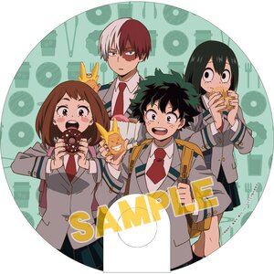 My Hero Academia Doughnuts Clear Fan A