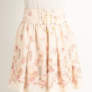 LIZ LISA Fairy Tale Print Skirt White