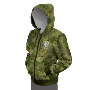 Monster Hunter: World Camo Full-Zip Hoodie S