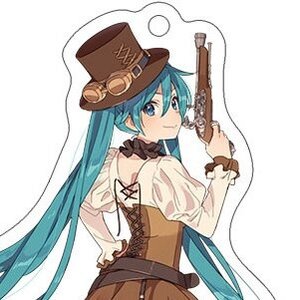 Vocaloid Pirate Acrylic Keychain Charm & Stand Collection Miku