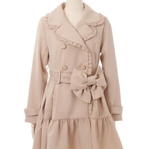 LIZ LISA Frilly Trench Coat Beige