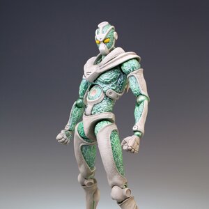 Super Action Statue Hierophant Green (Hirohiko Araki Color Variant)