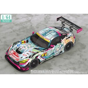 1/64 Scale Good Smile Hatsune Miku AMG 2017 Super GT Ver.