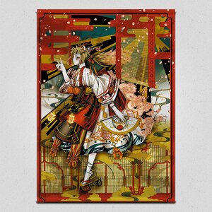 Illustrated Tapestry: Tomomi TOMIDA's "Sakura Panel Emaki" Illustrated Tapestry: Tomomi TOMIDA's "Sakura Panel Emaki"