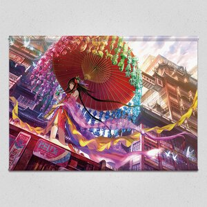 Glass-Selling Girl Tapestry B2 size