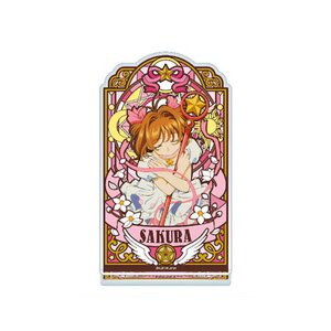 Cardcaptor Sakura Stained Glass Style Acrylic Stand Sakura Kinomoto B (Re-run)