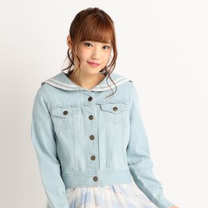 LIZ LISA Sailor Jean Jacket Blue