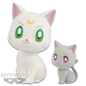 Fluffy Puffy Sailor Moon Eternal Collection Artemis & Diana