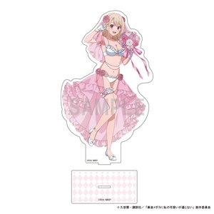 Medaka Kuroiwa is Impervious to My Charms Big Acrylic Stand Mona Kawai: Swimsuit Wedding Ver. [Pre-order]