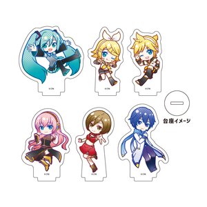 Piapro Characters Comic-Style Ver. Acrylic Puchi Stand Box Set