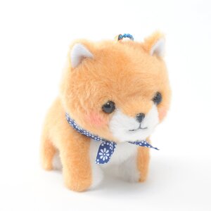 Mameshiba San Kyodai Nihonbare Plushie (Ball Chain) Mametaro
