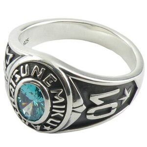 Hatsune Miku Motif College Ring 7
