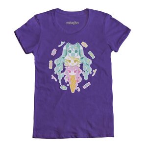 Miku-Rin-Luca Ice Cream Purple S