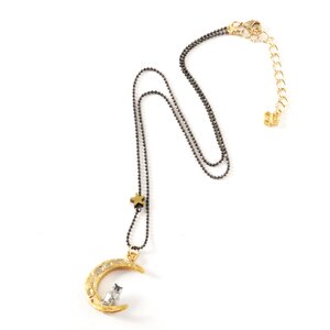 Palnart Poc Moon Owl Necklace