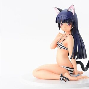 Oreimo Kuroneko Shima Mizugi Neko Mimi Ver. 1/4 Scale Figure