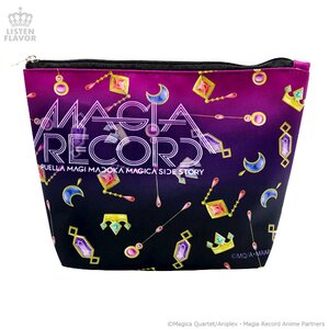 LISTEN FLAVOR x Magia Record: Puella Magi Madoka Magica Side Story Collab Soul Jem Pouch