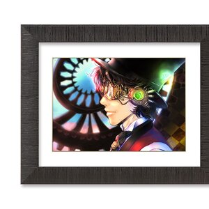 “Steampunk” Chara Fine Graph Print