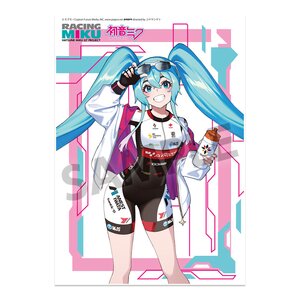 Racing Miku 2024 Visual Acrylic Plate JCL TEAM UKYO Cheer Ver.