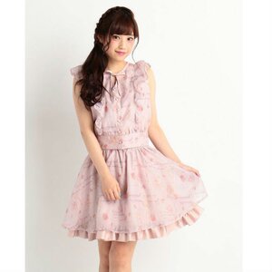 LIZ LISA Ballerina Print Top Pink