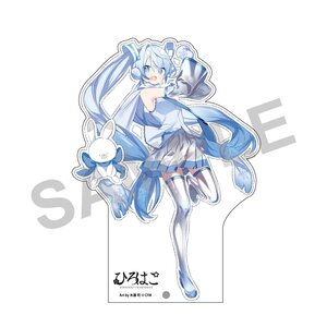 Snow Miku x Hirohako Mega Desktop Stand Hakodate Art by Kiya Machi